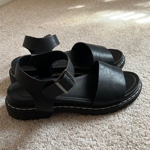 Black Diba sandals